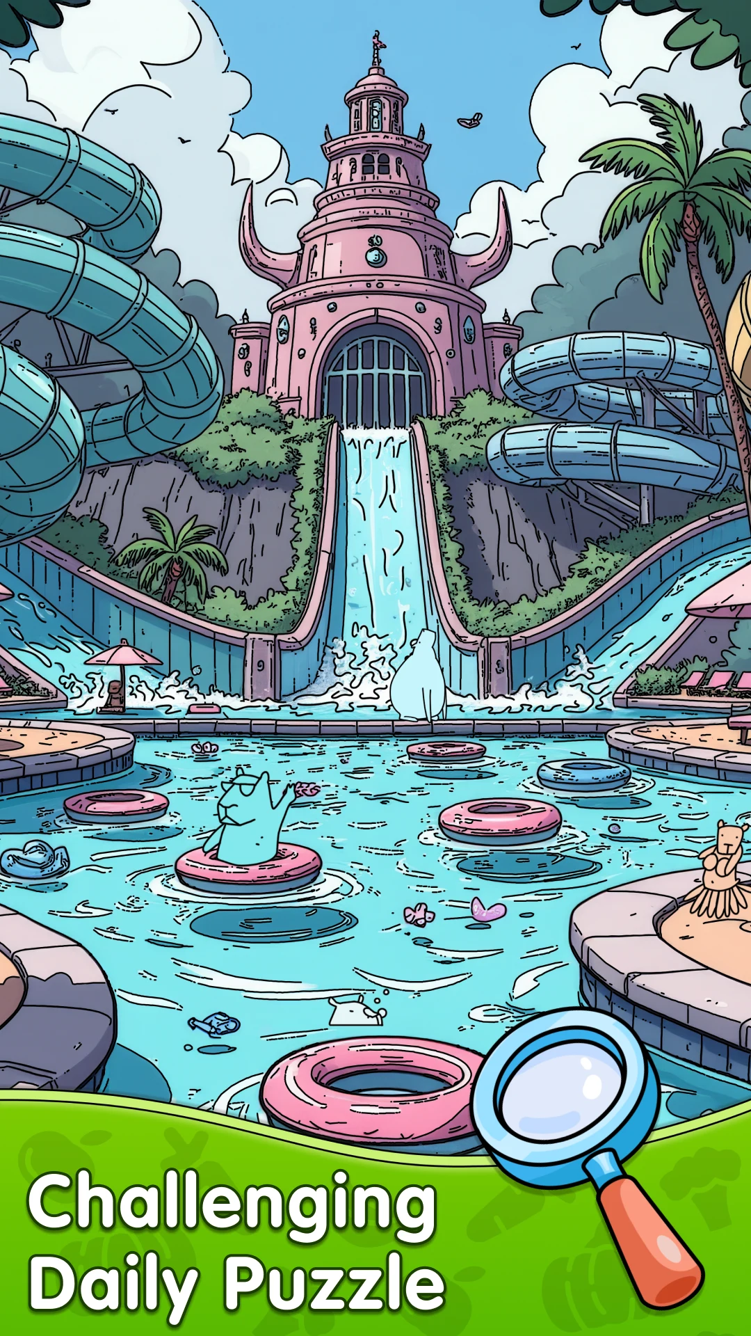 Spot the Capybara: Find it! screenshot